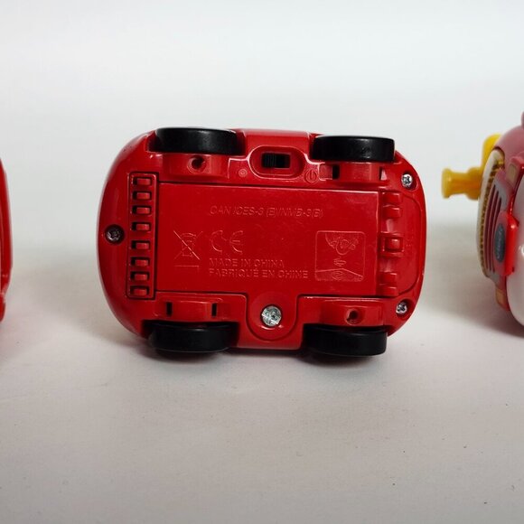 VTECH Go! Go! Smart Wheels Toy Lot of 3 Service Vehicles Fire Truck Ambulance - Picture 3 of 9